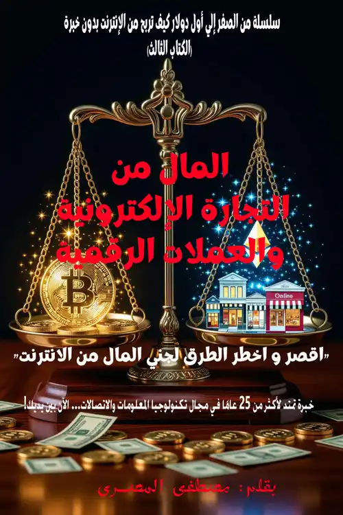المال من التجارة ‏الإلكترونية والعملات ‏الرقمية